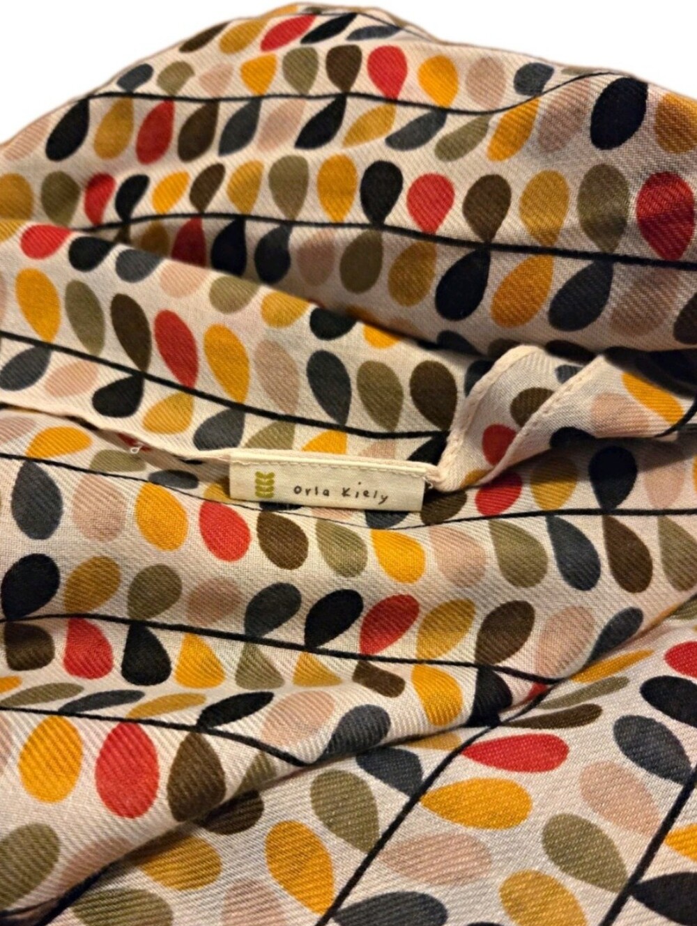 Orla Kiely x Uniqlo Capsule Collection Rare Scarf Wrap